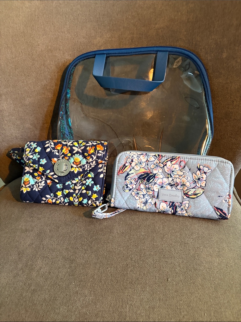 Vera Bradley Lot‎ Wallet Wristlet Makeup Bag